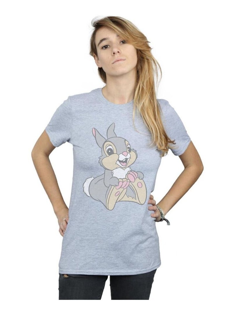 Bambi - T-shirt CLASSIC Gris chiné - Kiabi