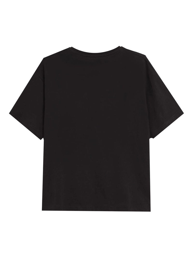 Bambi - T-shirt motif visage Noir - Kiabi