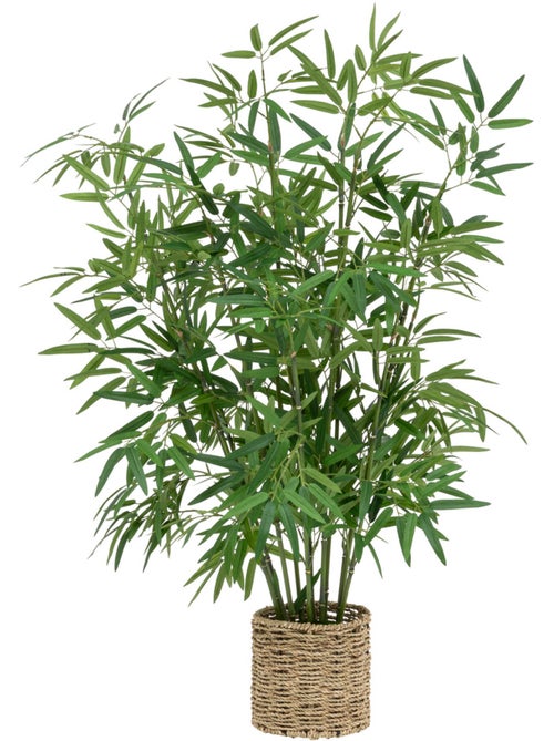 Bambou artificiel, pot naturel LY - Kiabi