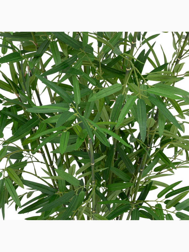 Bambou artificiel, pot naturel ly Vert - Kiabi