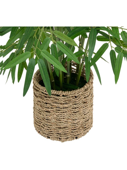 Bambou artificiel, pot naturel LY - Kiabi