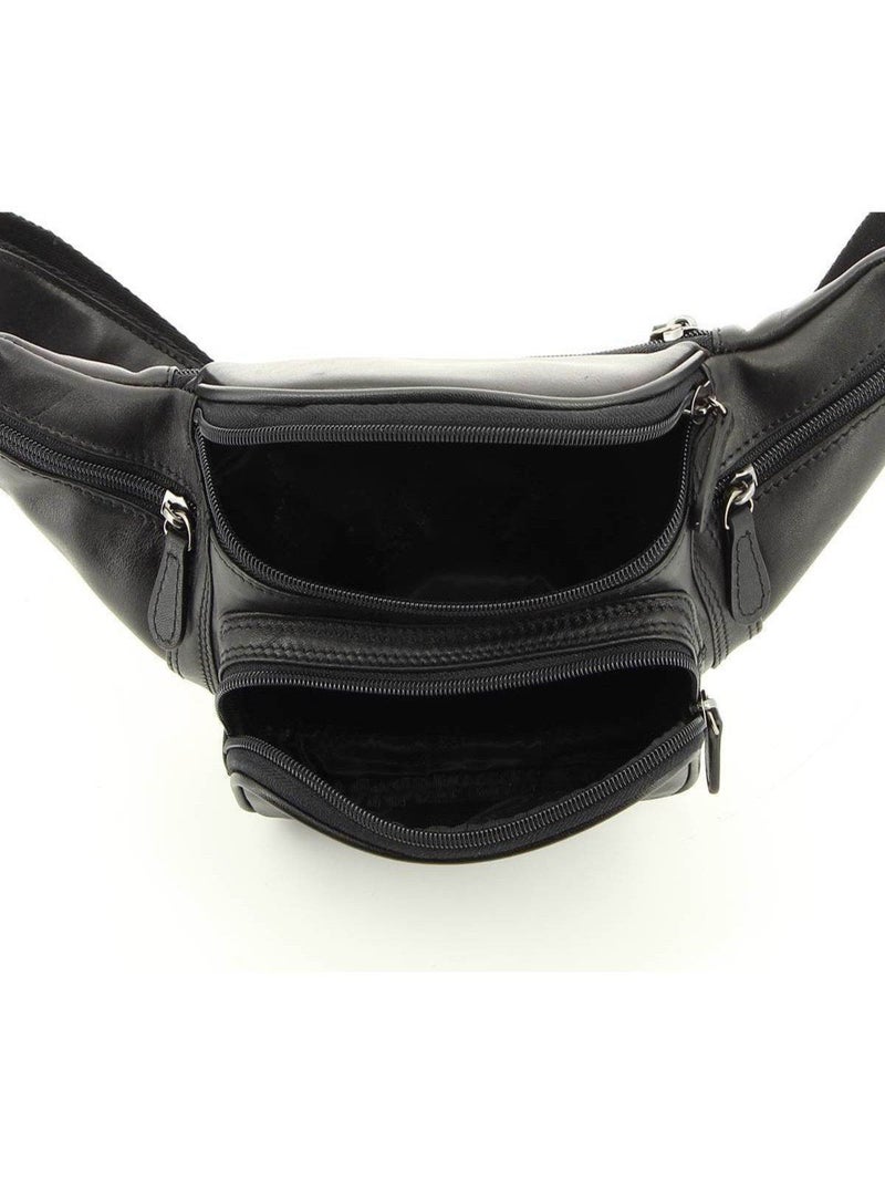 Banane cuir Francinel Noir - Kiabi