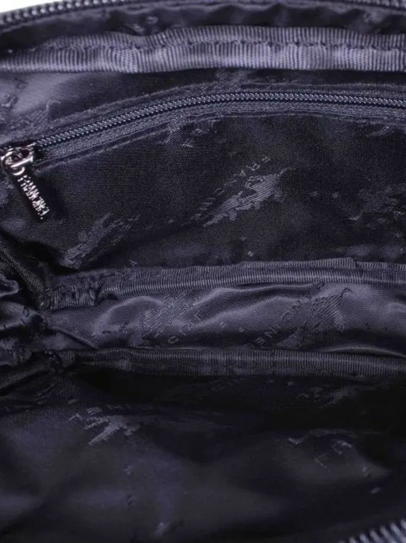 Banane cuir Francinel  Palerme cuir Noir - Kiabi