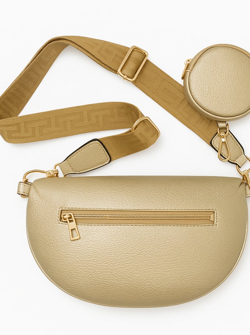 Banane femme avec  mini pochette Doré/or - Kiabi