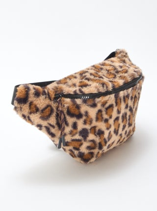 Banane léopard imitation fourrure