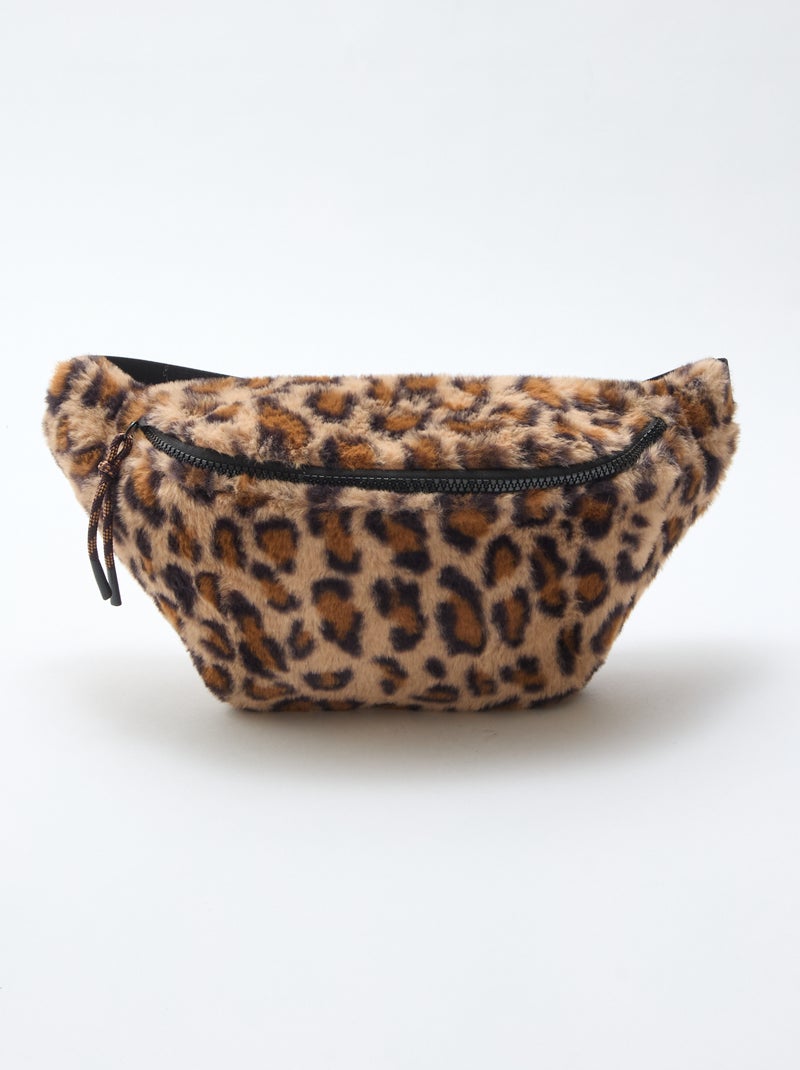 Banane léopard imitation fourrure Léopard - Kiabi