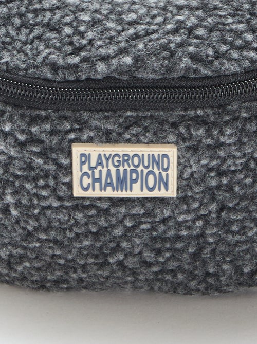 Banane unie effet moutonné 27x15 cm - Kiabi