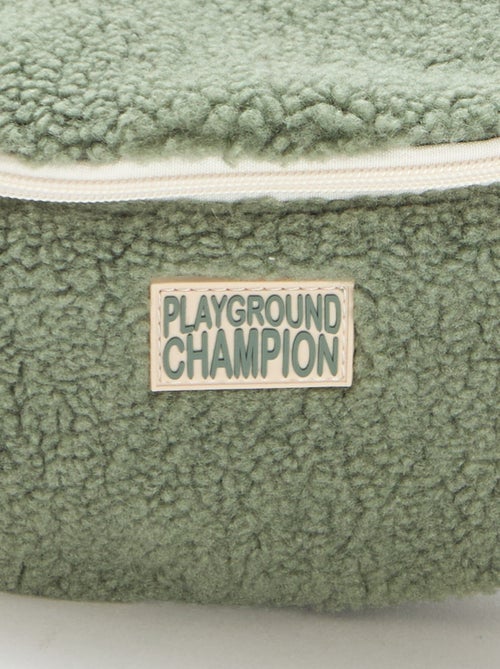 Banane unie effet moutonné 27x15 cm - Kiabi