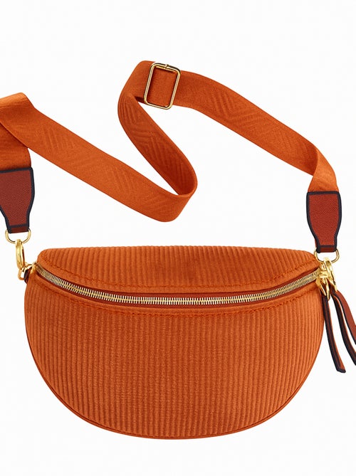 Banane velours côtelé ABIGAELLE - Kiabi