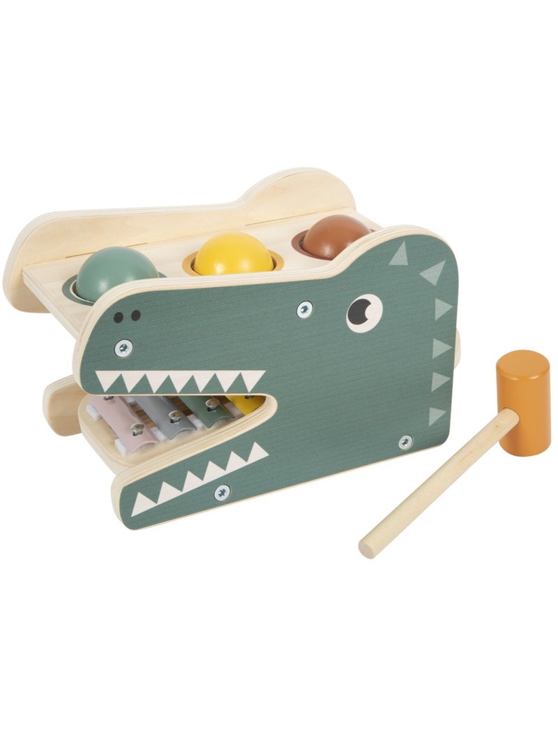 Banc à marteler avec xylophone Safari Vert - Kiabi