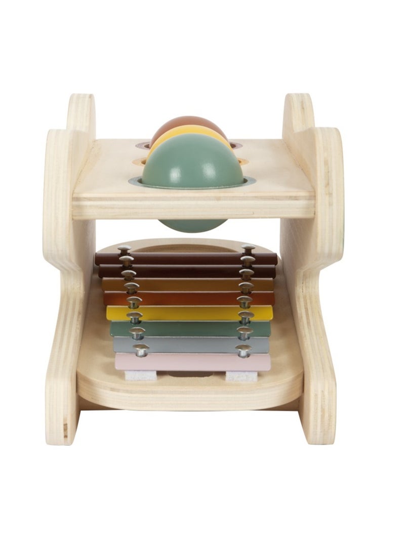 Banc à marteler avec xylophone Safari Vert - Kiabi