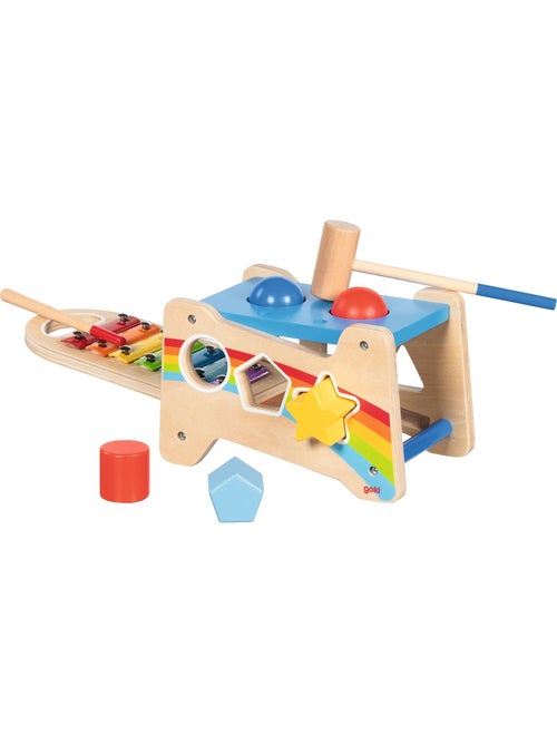 Banc à marteler et encastrer avec xylophone - Kiabi