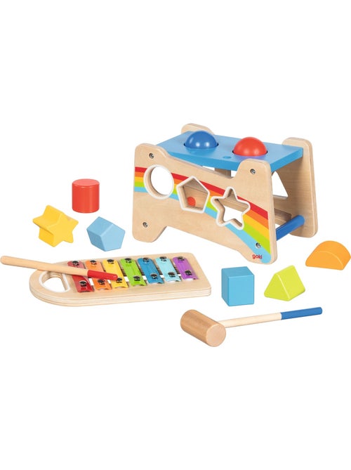 Banc à marteler et encastrer avec xylophone - Kiabi