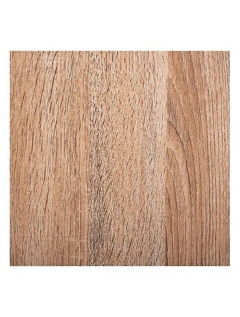 Banc bois 3 cases mix naturel