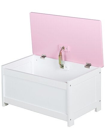 Banc-coffre à jouets en bois motif conte de fées 'Krone' ROBA