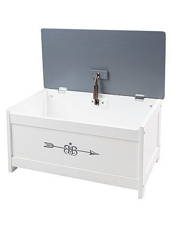 Banc-coffre à jouets en bois 'Rock Star Baby' - ROBA