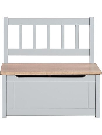 Banc-coffre à jouets en mélaminé résistant aux rayures 'Roba woody'