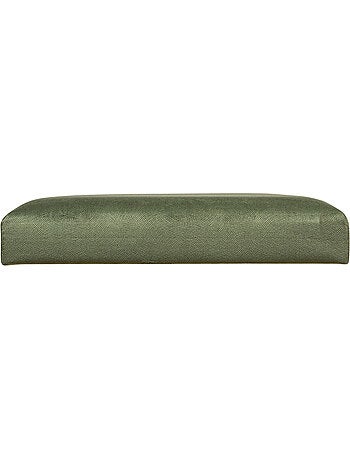 Banc coffre de rangement pliable velours LILOU