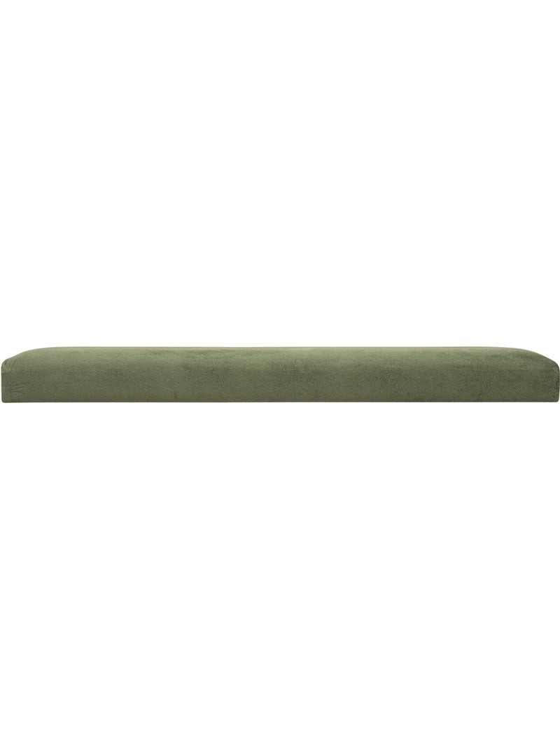 Banc coffre de rangement pliable velours LILOU Kaki - Kiabi