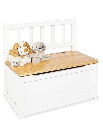 Banc Coffre enfant 'Pinolino' Fenna blanc L 57 x P 31 x H 55
