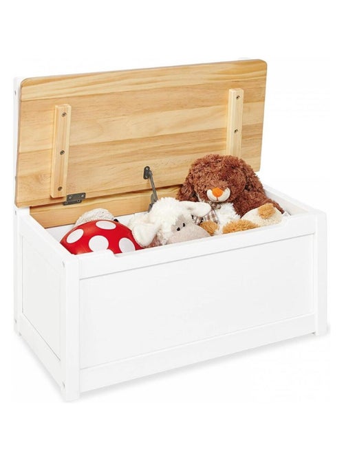 Banc Coffre enfant 'Pinolino' Fenna blanc L 57 x P 31 x H 55 - Kiabi