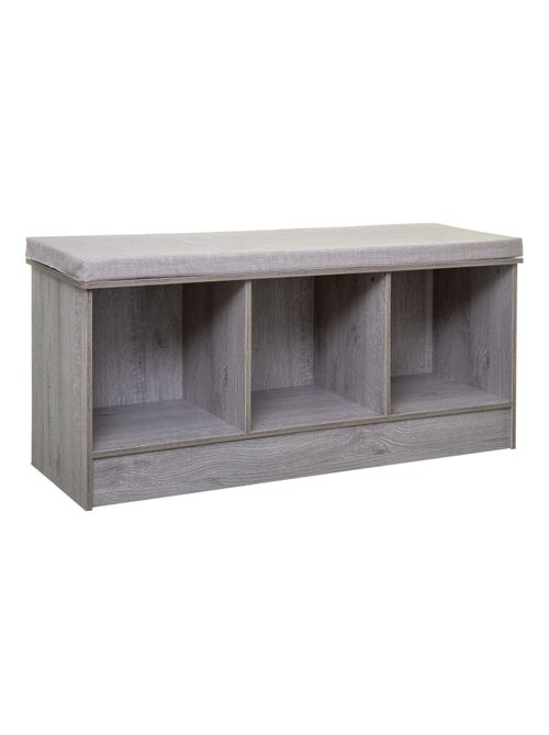 Banc de rangement 3 cases MIX'N MODUL - Kiabi Banc de rangement 3 cases MIX'N MODUL - Kiabi