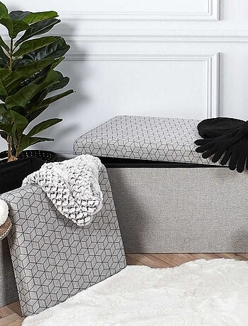 Banc de rangement pliable Mobiliers Design à motifs