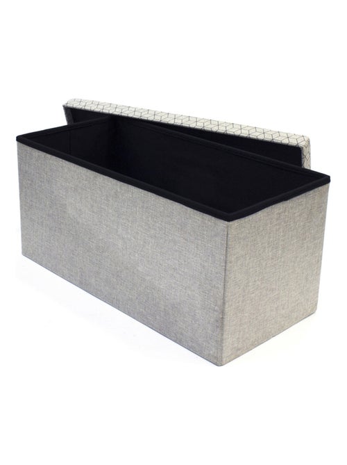 Banc de rangement pliable Mobiliers Design  à motifs - Kiabi