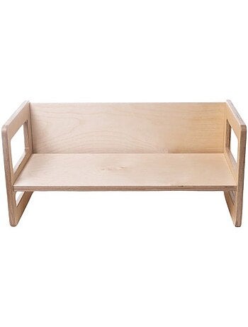 Banc en bois pour enfant 3 en 1