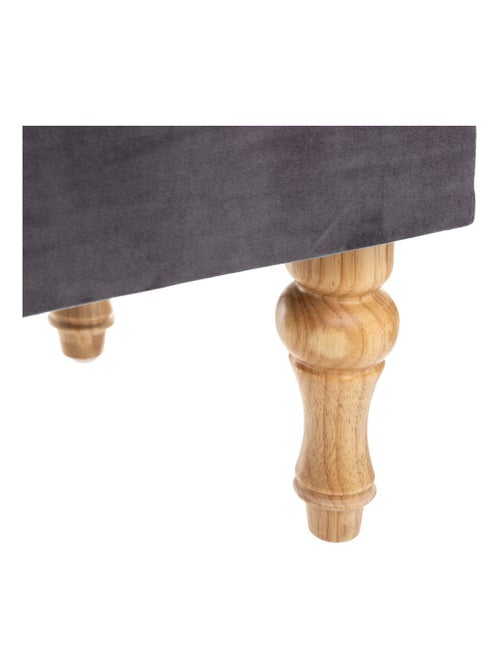 Banc en velours avec coffre Hiver - Kiabi