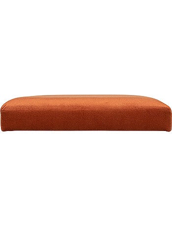 Banc coffre de rangement pliable velours LILOU