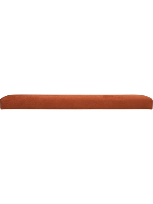 Banc pliant coffre de rangement en velours LILOU - Kiabi