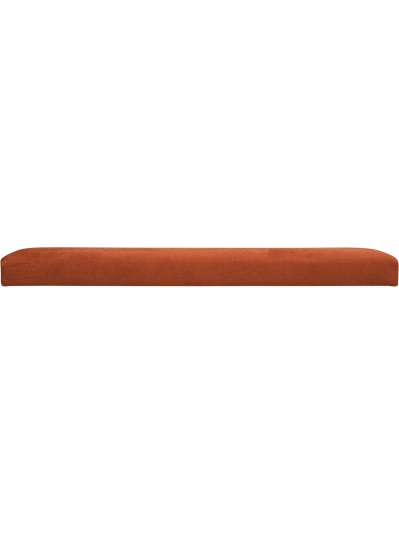Banc pliant coffre de rangement en velours LILOU Ambre - Kiabi