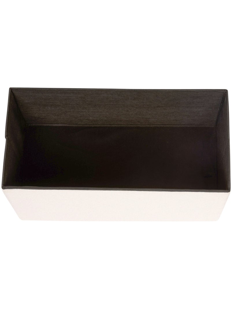 Banc pouf pliant coffre de rangement en bouclette JAIKO Blanc - Kiabi