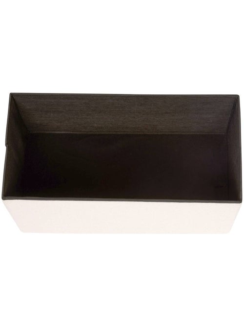 Banc pouf pliant coffre de rangement en bouclette JAIKO - Kiabi