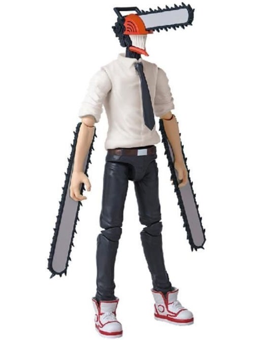 Bandai - anime heroes - chainsaw man - figurine anime heroes 17 cm - chainsaw man - 37026 - Kiabi