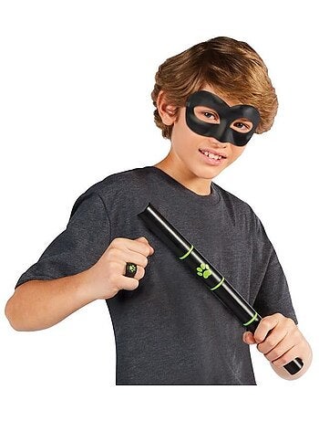Bandai - miraculous set de transformation - chat noir - accessoire magique - bijou magique - kwami