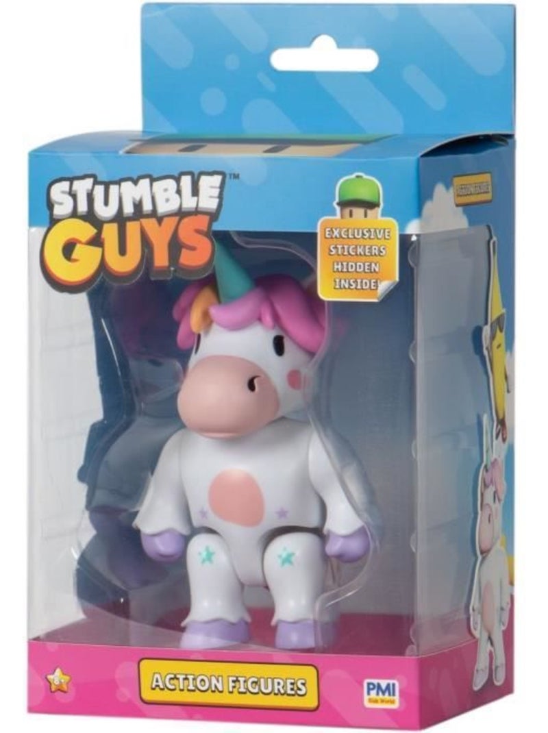 Bandai - stumble guys - figurine 11 cm - sprinkles Blanc - Kiabi