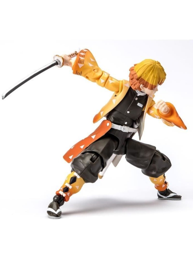 Bandai - ultimate legends hd - figurine d'action demon slayer 12 cm - zenitsu agatsuma - ve88962 Jaune - Kiabi