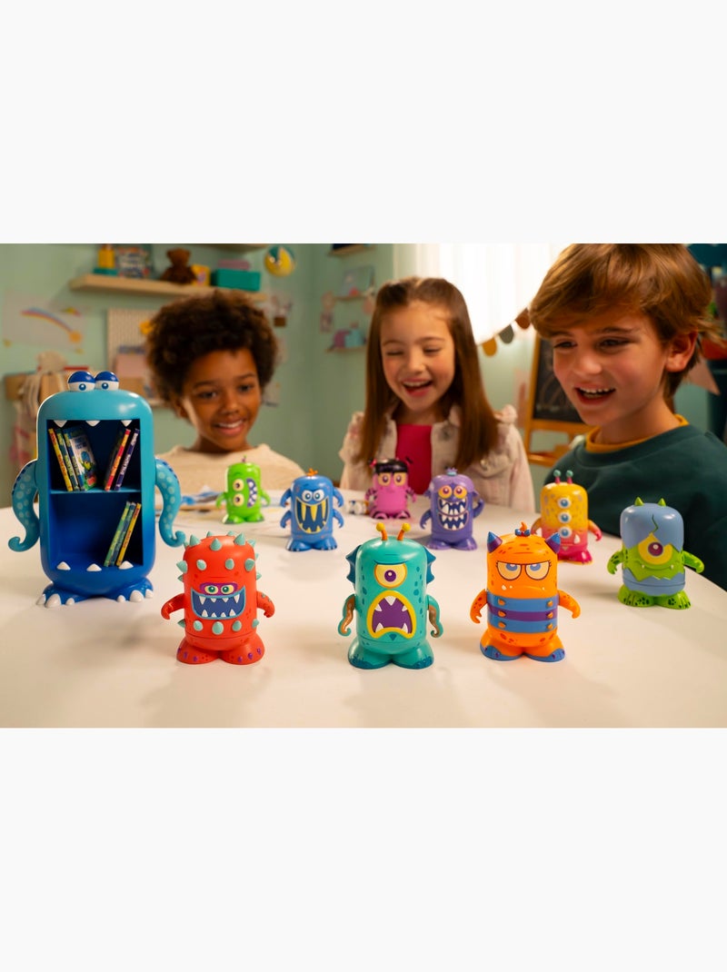Bandai booksy monster tales - coffret de 2 figurines et mini-livres Multicolore - Kiabi