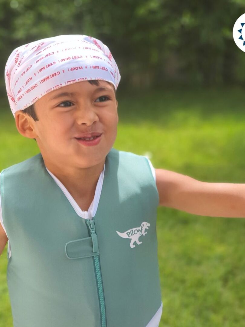Bonnet de bain, bonnet de piscine anti-uv pour enfant - Plouf – Plouf!