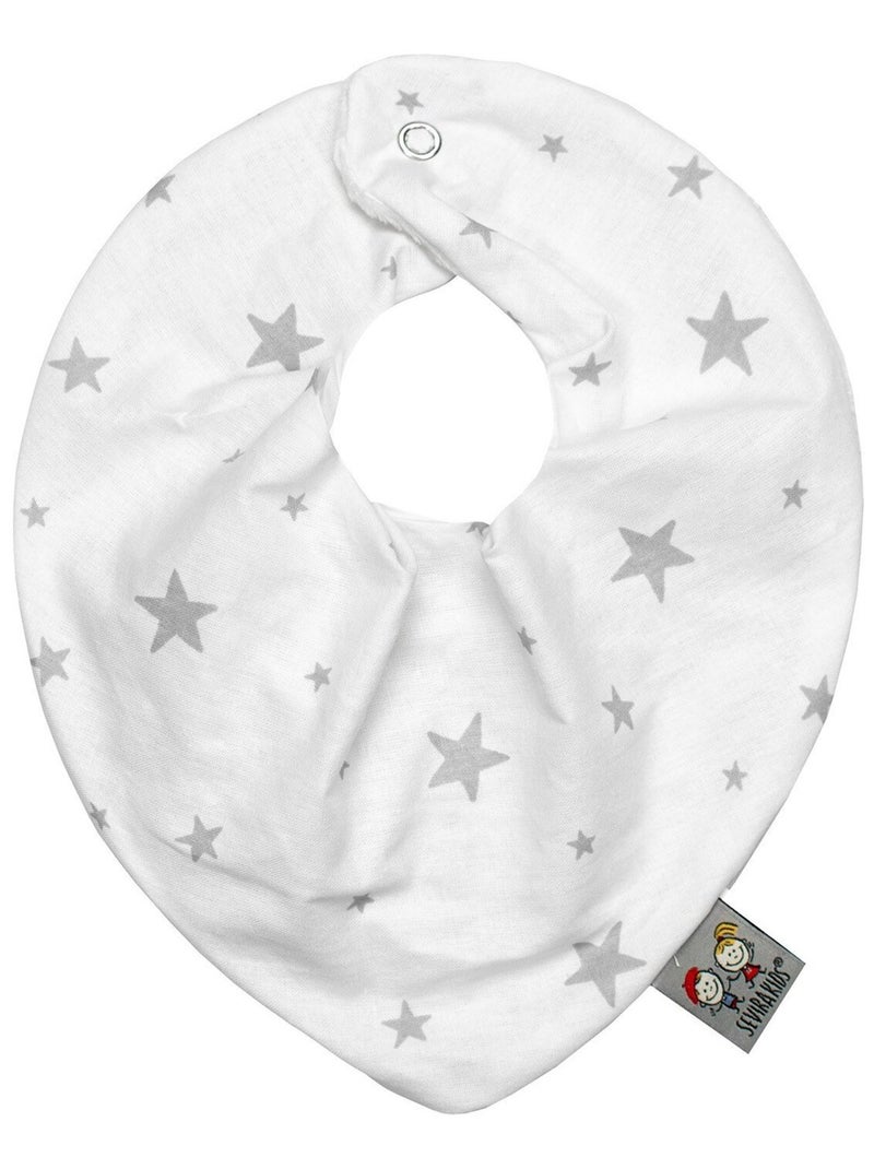 Bandana cache-cou réversible, STELLA SEVIRA KIDS Beige/Blanc - Kiabi