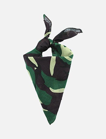 Bandana camouflage en coton Kebello