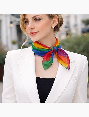 Bandana coton Arc en ciel