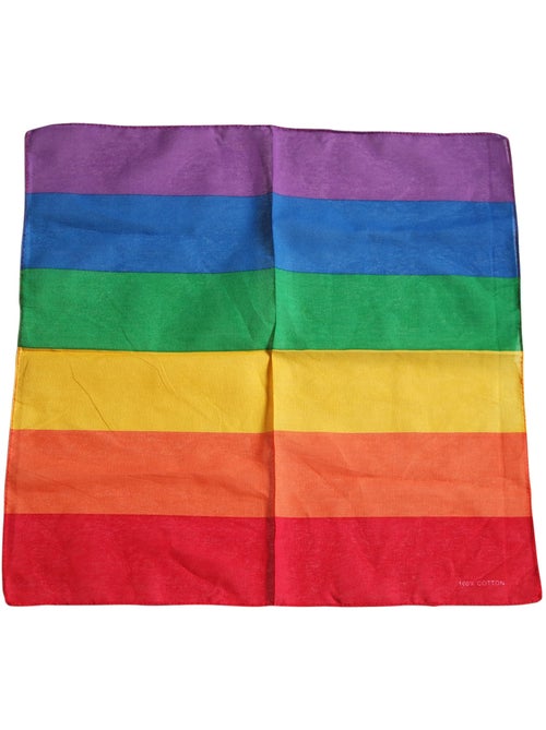 Bandana coton Arc en ciel - Kiabi
