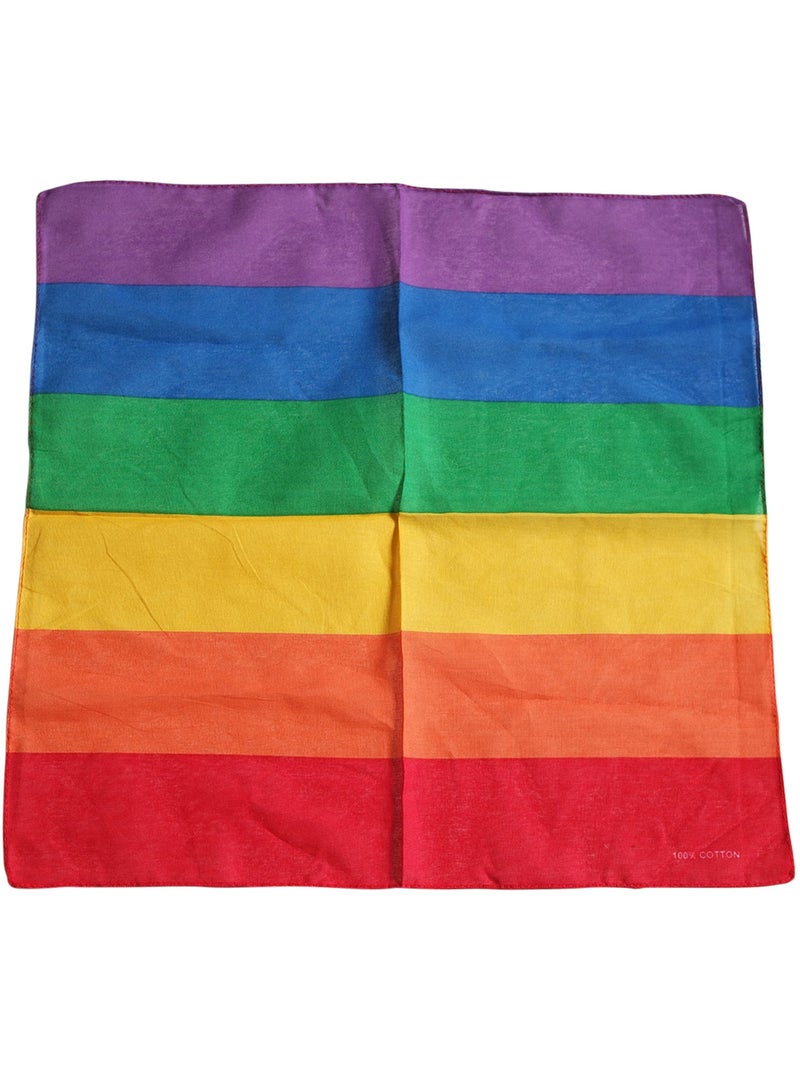 Bandana coton Arc en ciel Beige - Kiabi