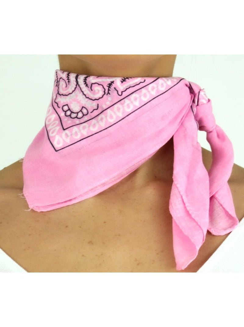Bandana coton Kebello Rose - Kiabi