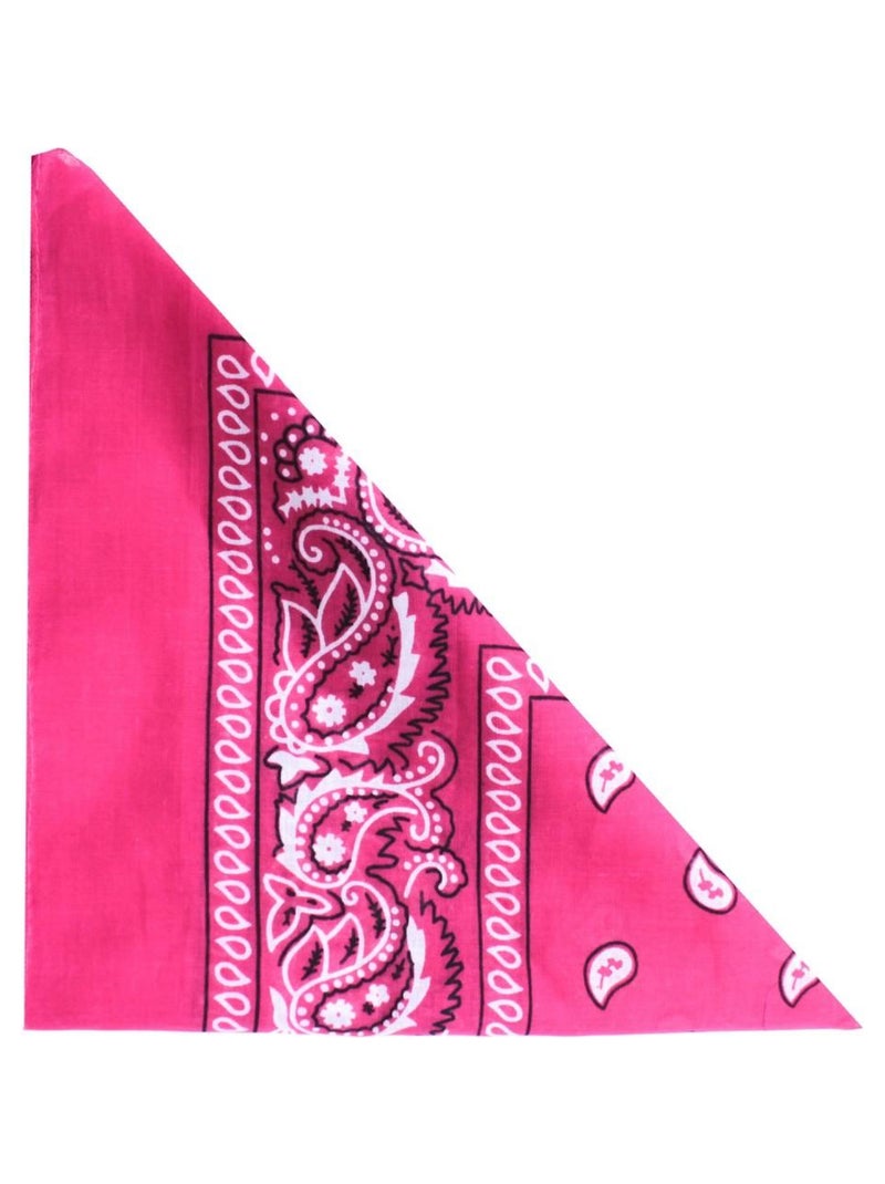 Bandana coton Kebello Rose fushia - Kiabi