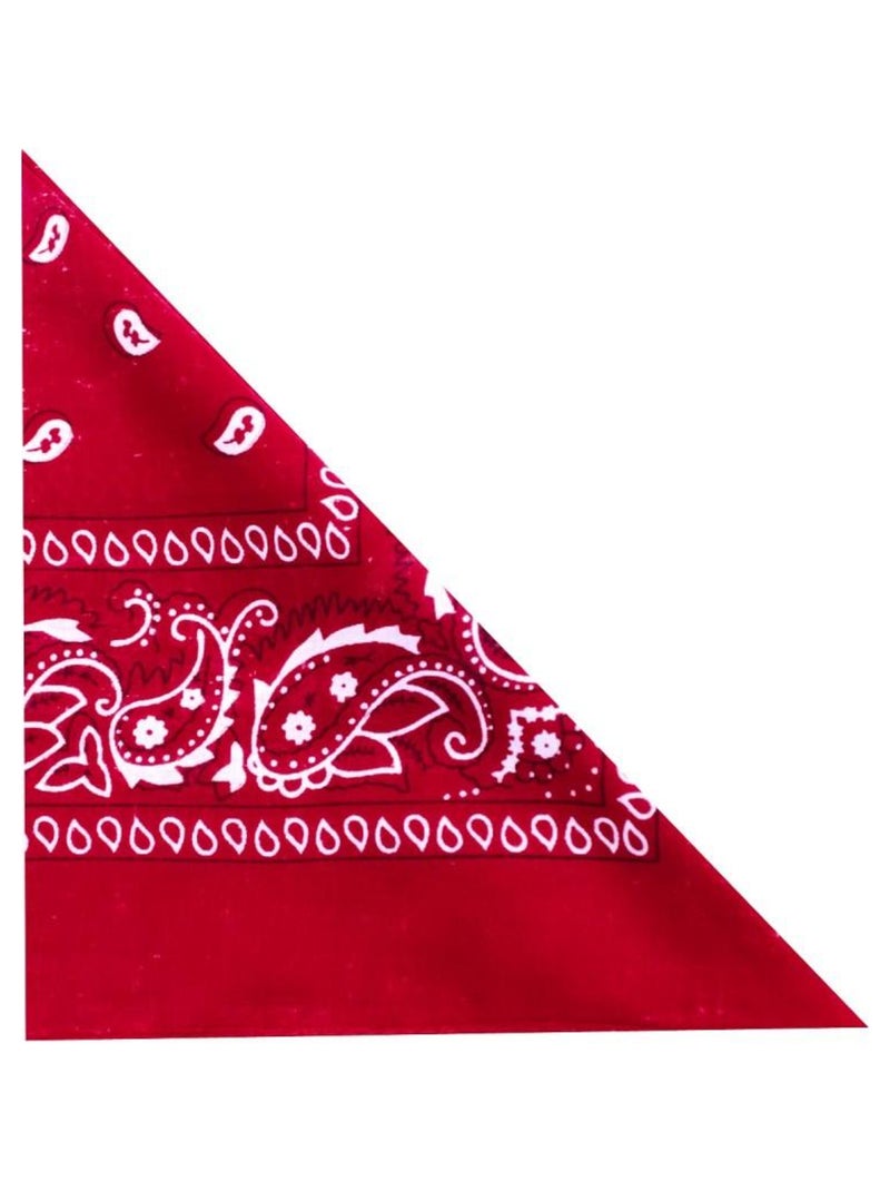 Bandana coton Kebello Rouge - Kiabi