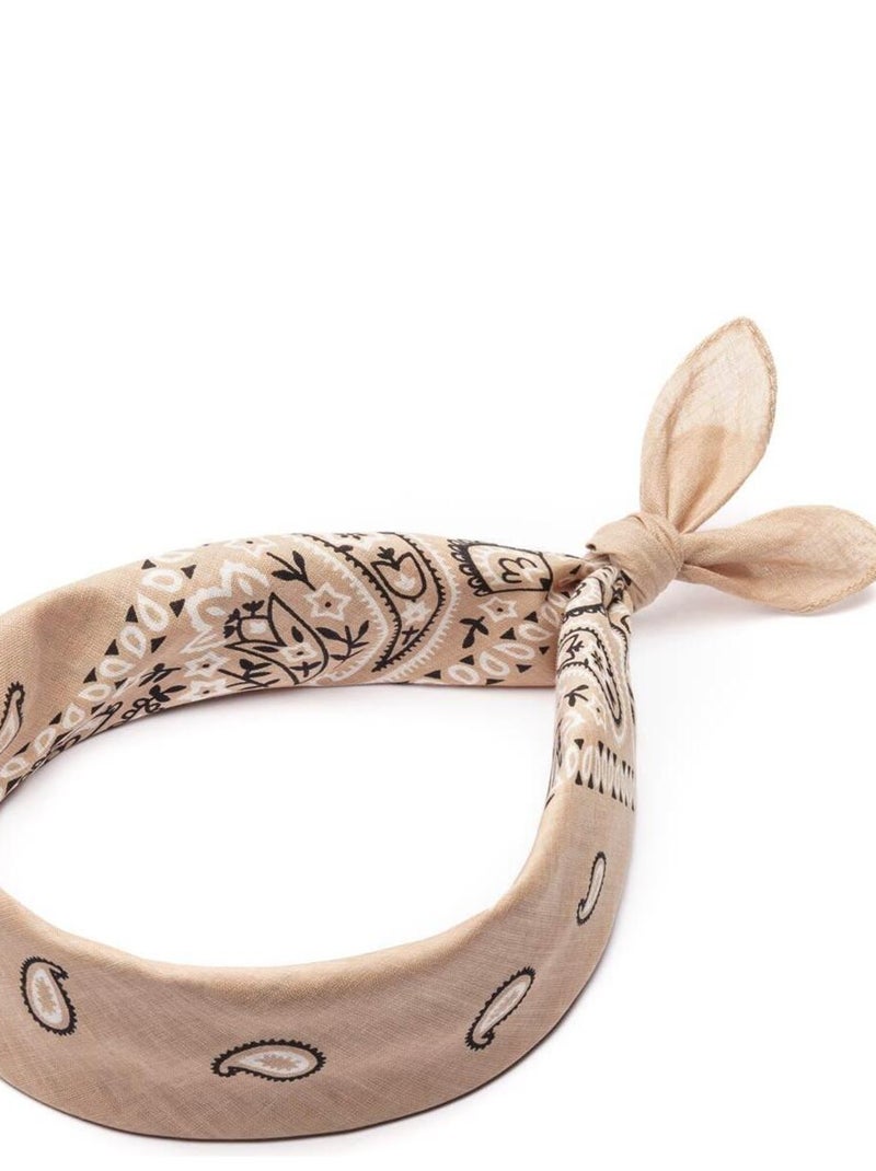 Bandana Coton U.S Premium Beige - Kiabi